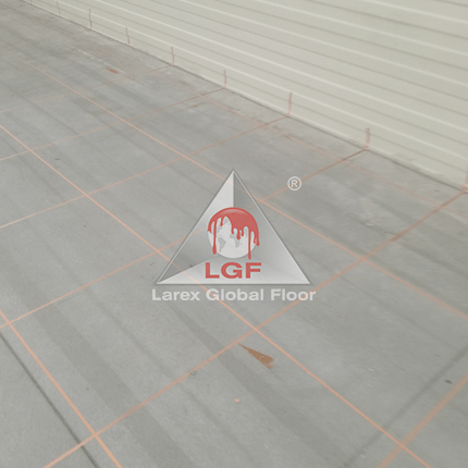 Imagini din executie aplicare sistem de pardoseala Covor Dale PVC ESD Premium pardoseala banda de cupru montata