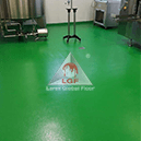 Imagini din executie aplicare sistem de pardoseala DURAFLOOR EP Perle hala tanc