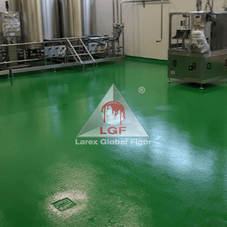 Imagini din executie aplicare sistem de pardoseala DURAFLOOR EP Perle hala tancuri fosa