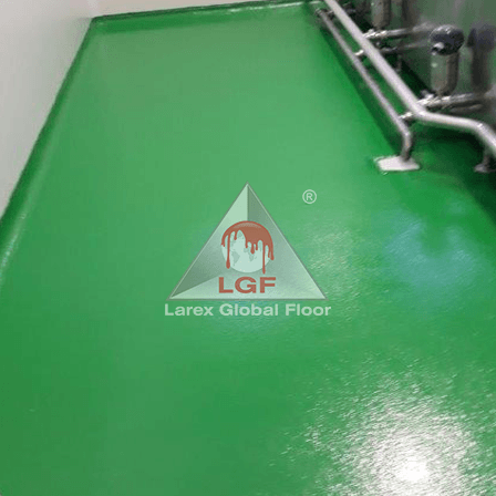 Imagini din executie aplicare sistem de pardoseala DURAFLOOR EP Perle tancuri